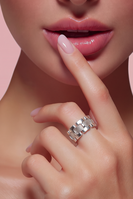Anillo tipo rolex